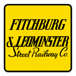 Fitchburg & Leominster Logo Sticker