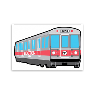 MBTA Red Line Sticker