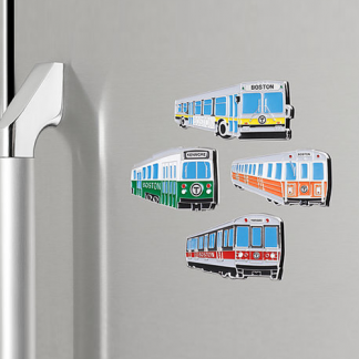 MBTA Vehicle Magnets